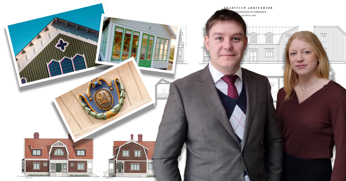 Eric Norin och Elise Wiklund Tradition arkitekter
