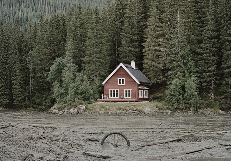 Stuga vid Sumpmark Träsk